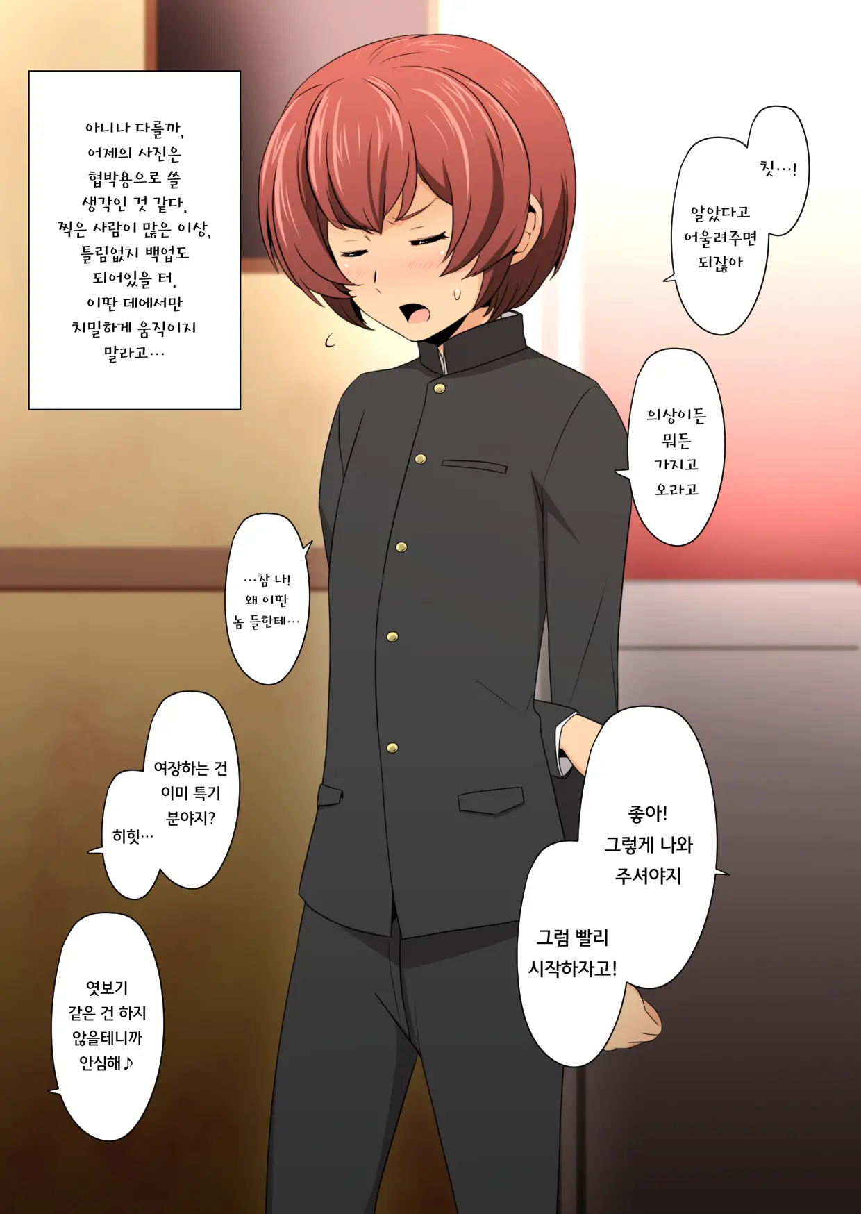 Narisumashi-Kei Josou Idol ~Shouwaru Otokonoko Mesu Benki-Ka Choukyou~ | 모방계 여장 아이돌~소악마 오토코노코 · 암컷 육변기화 조교~